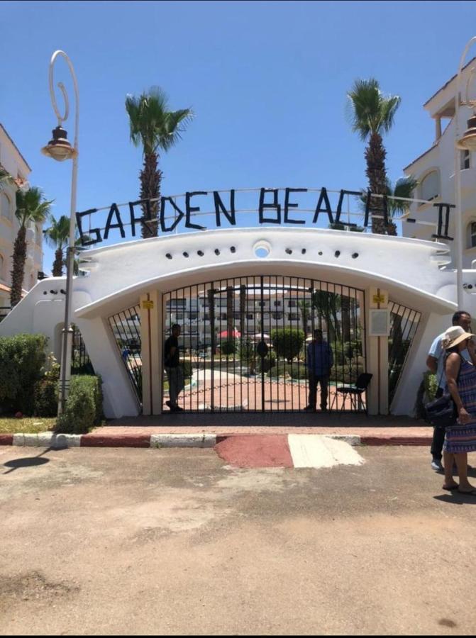 Bel Appartement Estival 2 Chambres A Garden Beach 西迪拉哈尔 外观 照片